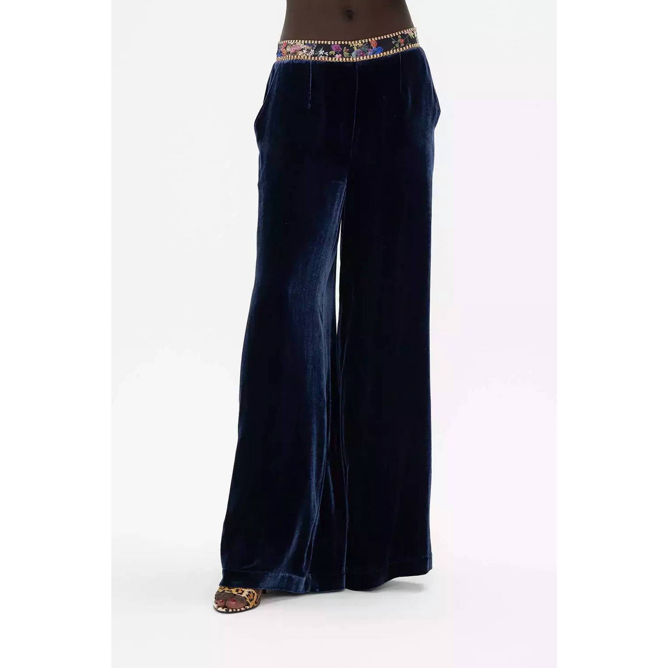 New Camilla Straight Leg Trouser In Play Your Cards